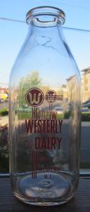 Westerly Dairy, Westerly, R.I. Quart 