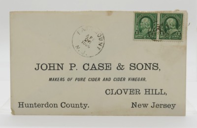 Return Cover for John P. Case & Sons, Clover Hill, NJ products