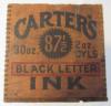 Carter's Ink Shipping Crate 13 x 6 3/4 x 7