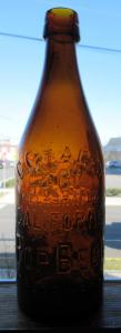 CC Haley Celebrated California Pop Beer Patented 1872