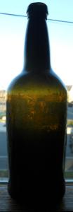 Rum, Glass Chip Pontil 10 3/4 Inch 