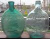 Pair of Quart Dyottville Glass Works