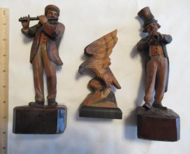 Hand Carved Wooden Figures   