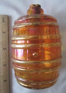 Carnival Glass Barrel