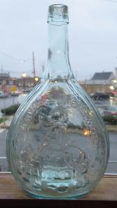 Jenny Lind/Fislerville Glass Works Calabash
