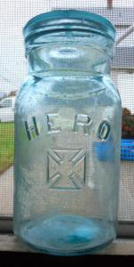 Quart HERO, Hero Fruit Jar Company, Philadelphia