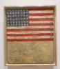 Flag Above White with Collage, 1955