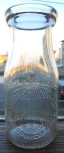Goodrich Milk Company, Johnson City, NY R. D. #1,  Pint