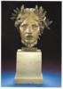 Augustus Saint Gaudens, 'NIKH-EIPHNH' A Bronze Head of Victory