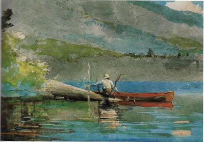 Winslow Homer, The Red Canoe
