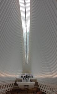Inside the Oculus, World Trade Center Station