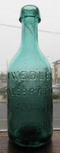 Tweddle's Celebrated Soda or Mineral Waters, 38 Courtland Street IP