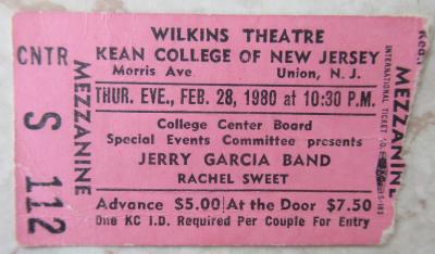 Jerry Garcia Band 1980