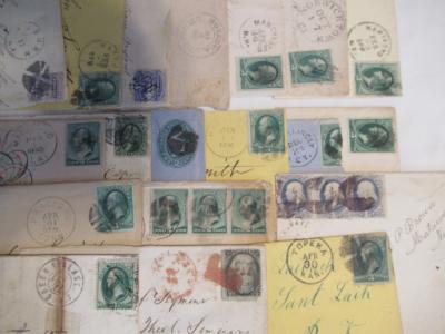 Postal History Cancellations On US Covers 