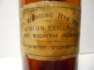 Hugh Reilly, Golden Wedding Rye Whiskey, Cor 8th & 52nd, NYC fifth 